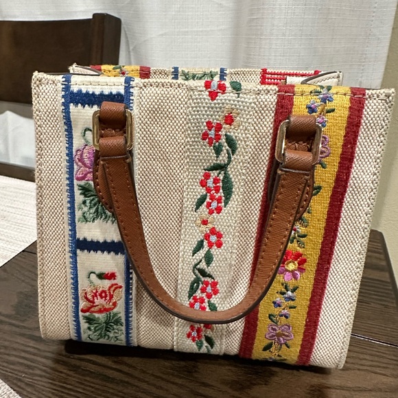 Tory Burch Floral Mini Purse - Picture 2 of 5